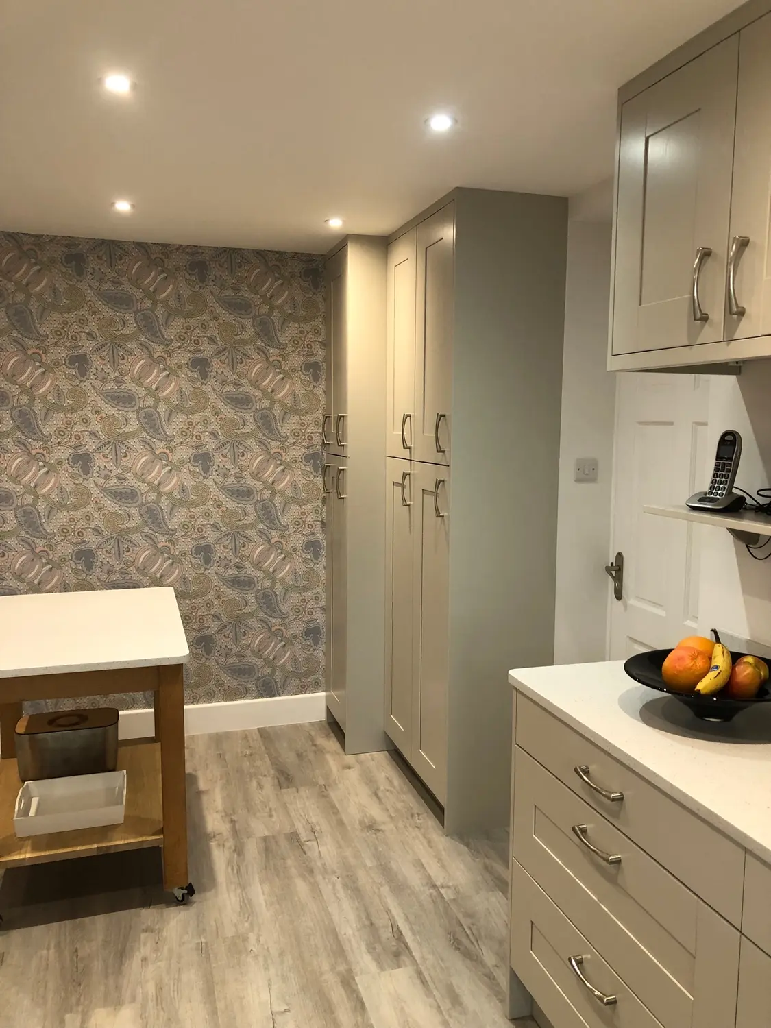 Limestone Shaker Painted Kitchen