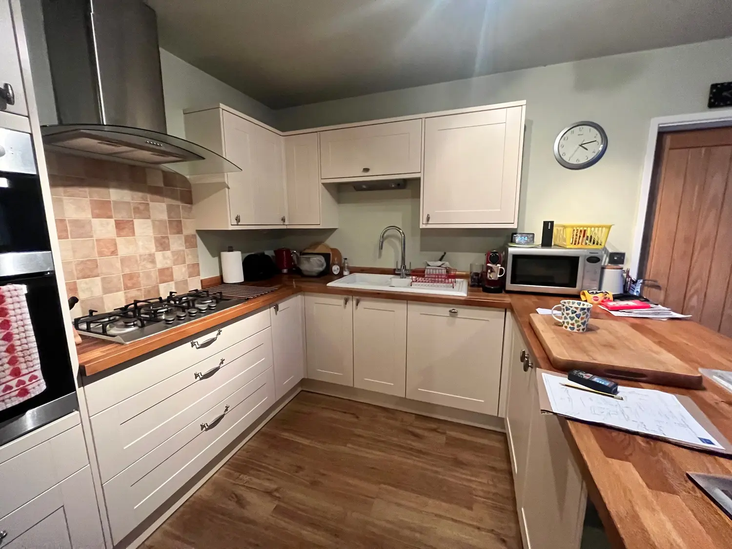 Sage Shaker Painted Kitchen
