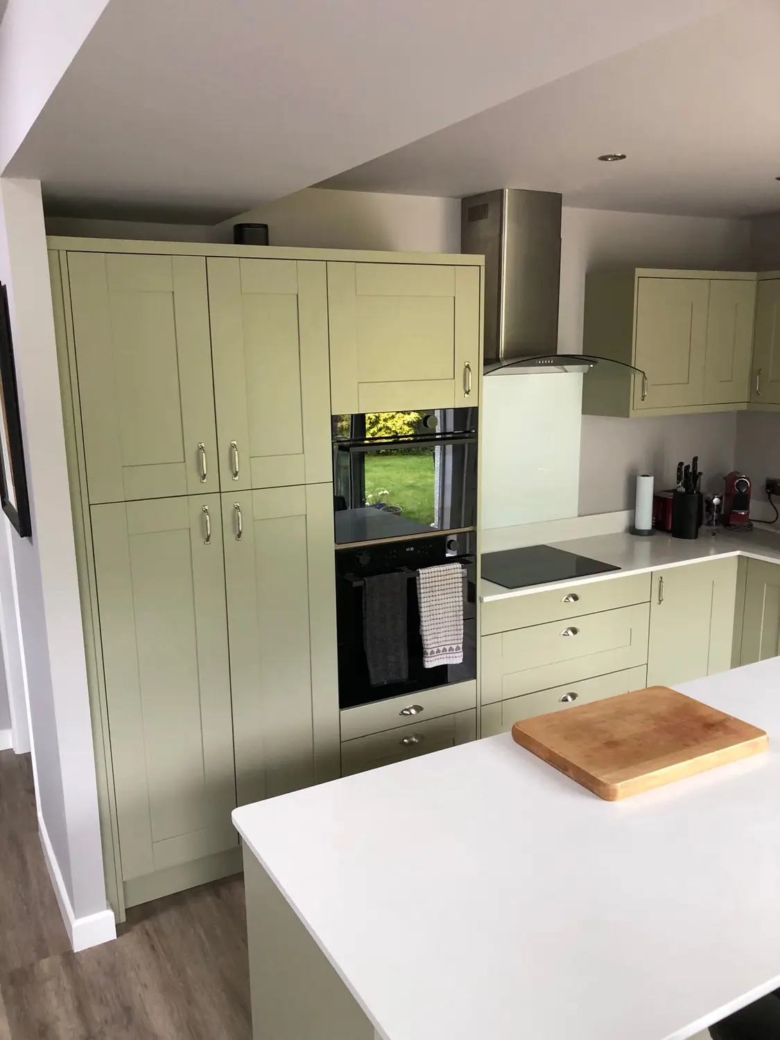Sage Shaker Painted Kitchen