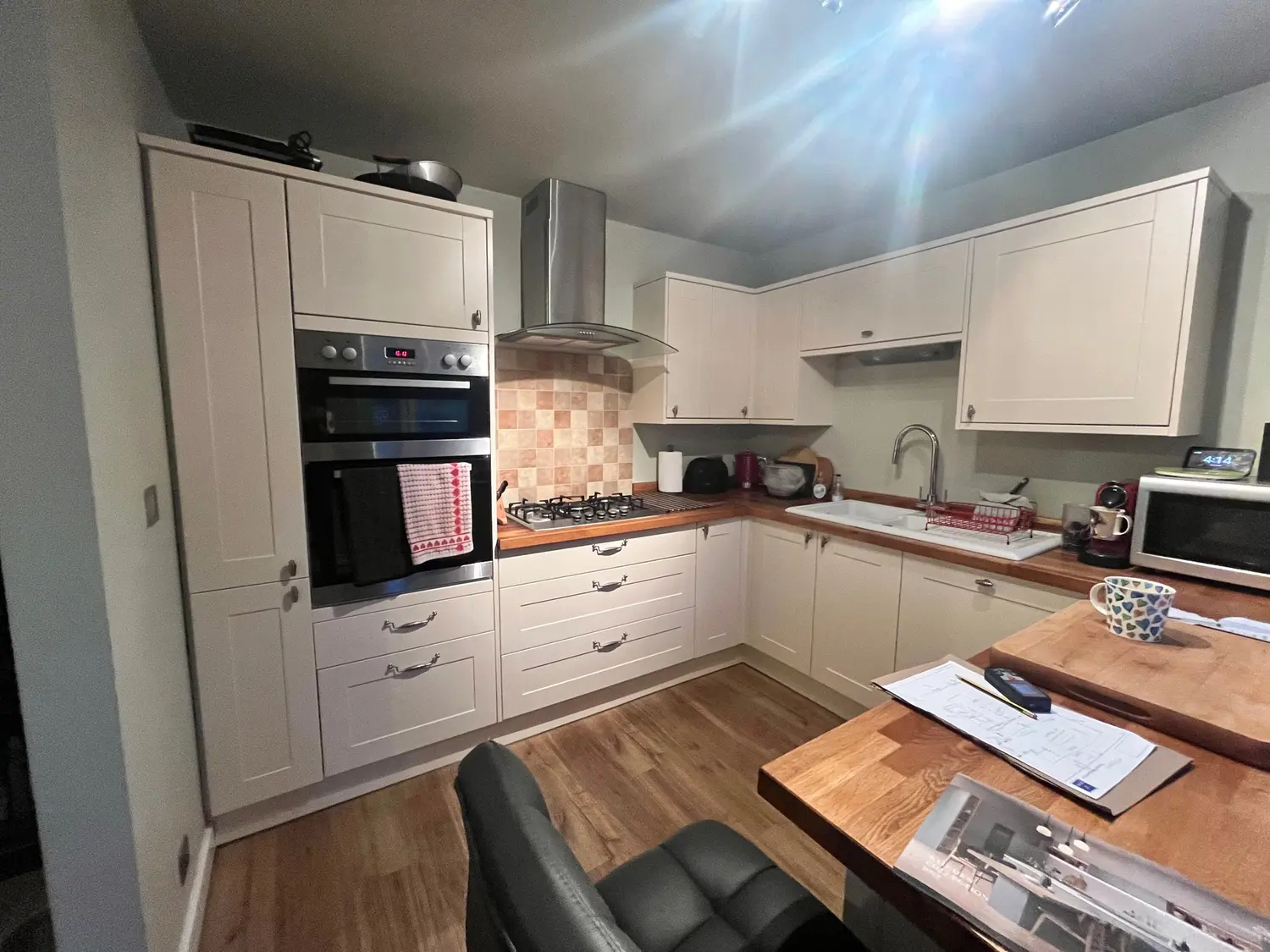 Sage Shaker Painted Kitchen
