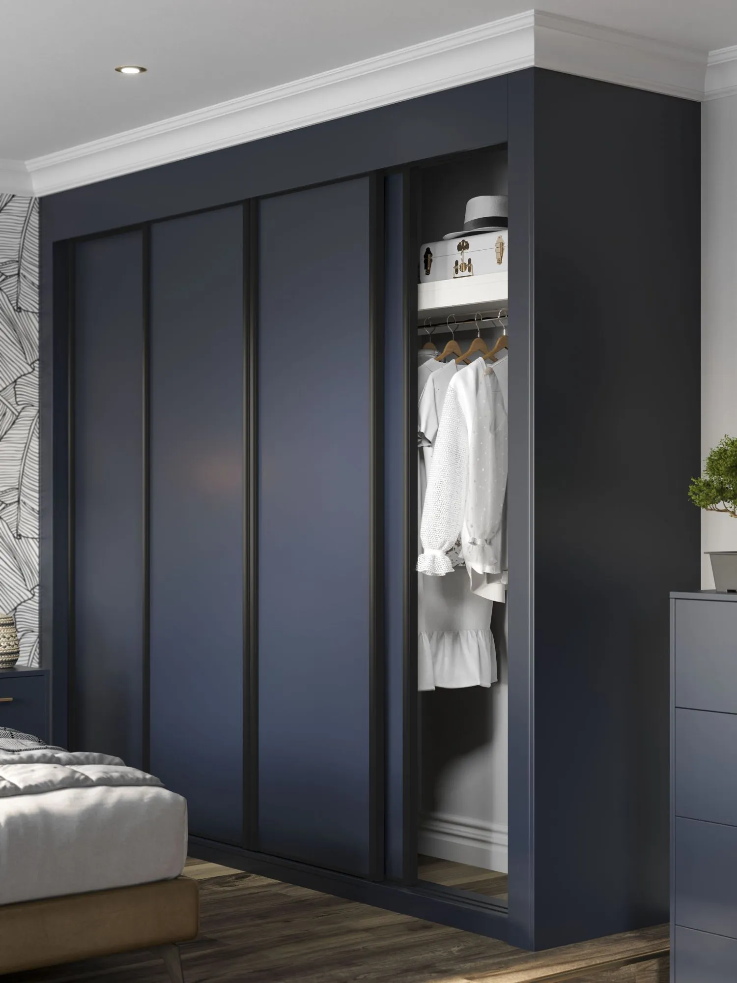 Sliding Bedroom Wardrobes Portrait